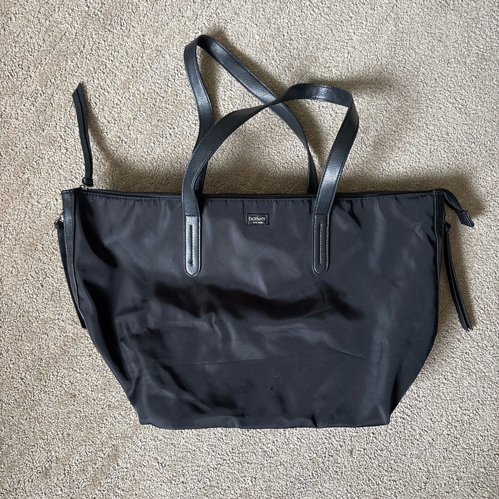 Botkier Black Nylon Shoulder Tote